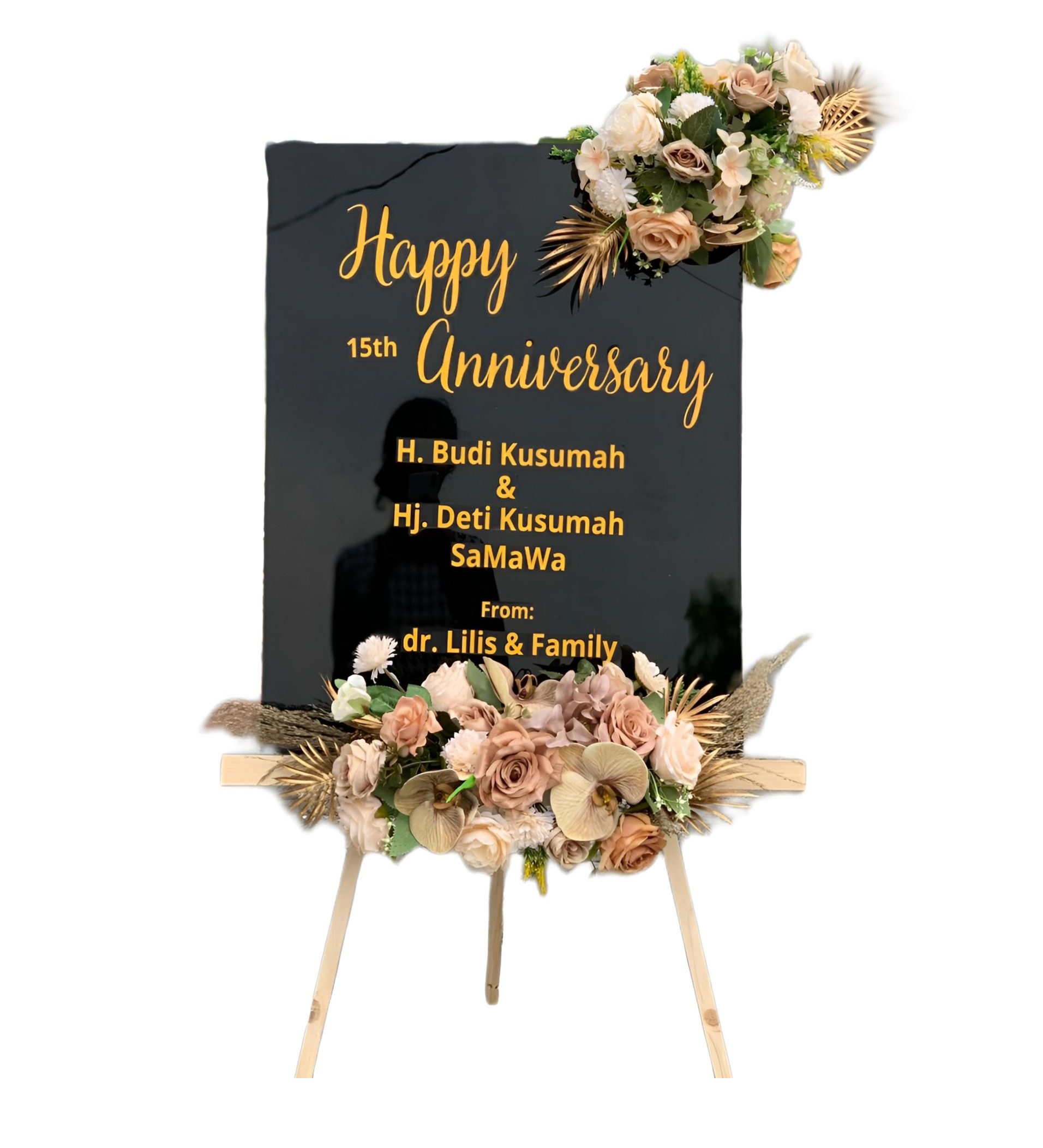 Papan Bunga Akrilik Pekanbaru Kota